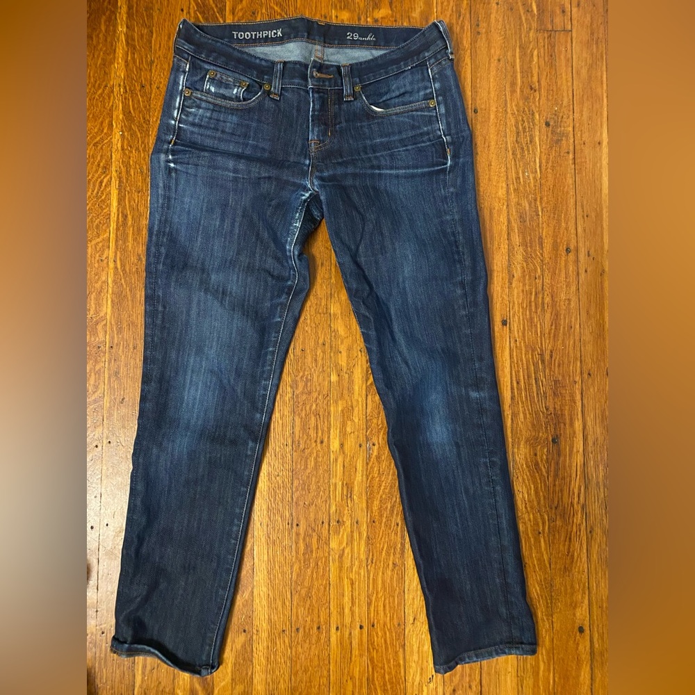 J. Crew Toothpick Jeans